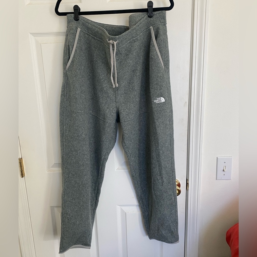 The North Face Heather Gray Fleece Pants